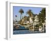 Bay Island in Balboa, Newport Beach, Orange County, California, United States of America, North Ame-Richard Cummins-Framed Photographic Print