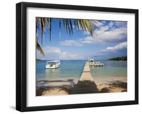 Bay Islands, Roatan, Half Moon Bay, Honduras-Jane Sweeney-Framed Photographic Print