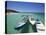 Bay Islands, Roatan, West Bay, Boats, Honduras-Jane Sweeney-Stretched Canvas