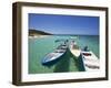 Bay Islands, Roatan, West Bay, Boats, Honduras-Jane Sweeney-Framed Photographic Print