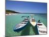 Bay Islands, Roatan, West Bay, Boats, Honduras-Jane Sweeney-Mounted Photographic Print