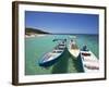 Bay Islands, Roatan, West Bay, Boats, Honduras-Jane Sweeney-Framed Photographic Print