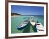 Bay Islands, Roatan, West Bay, Boats, Honduras-Jane Sweeney-Framed Photographic Print