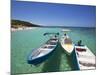 Bay Islands, Roatan, West Bay, Boats, Honduras-Jane Sweeney-Mounted Photographic Print