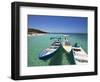 Bay Islands, Roatan, West Bay, Boats, Honduras-Jane Sweeney-Framed Photographic Print