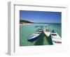 Bay Islands, Roatan, West Bay, Boats, Honduras-Jane Sweeney-Framed Photographic Print