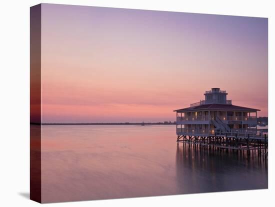 Bay Islands, Utila, Lighthouse Hotel, Honduras-Jane Sweeney-Stretched Canvas