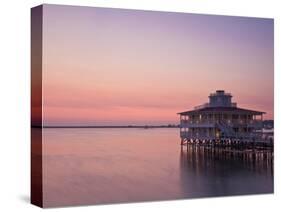 Bay Islands, Utila, Lighthouse Hotel, Honduras-Jane Sweeney-Stretched Canvas