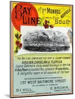 Bay Line-null-Mounted Art Print