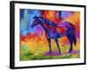 Bay Mare III-Marion Rose-Framed Giclee Print