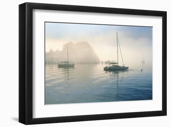 Bay Morning Stillness-Loren Soderberg-Framed Giclee Print