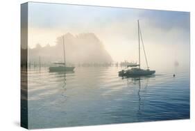 Bay Morning Stillness-Loren Soderberg-Stretched Canvas