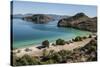 Bay near Loreto, into Sea of Cortez, Baja California, Mexico, North America-Tony Waltham-Stretched Canvas