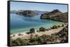 Bay near Loreto, into Sea of Cortez, Baja California, Mexico, North America-Tony Waltham-Framed Stretched Canvas