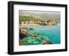 Bay Near Old Budva-kirilstanchev-Framed Art Print