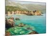 Bay Near Old Budva-kirilstanchev-Mounted Art Print