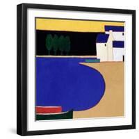 Bay Near Ste. Marie, Brittany, 2004-Eithne Donne-Framed Giclee Print