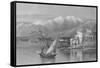 Bay of Beirut, Engraved by C. Cousen-John Douglas Woodward-Framed Stretched Canvas