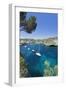 Bay of Cala Figuera, Majorca (Mallorca), Balearic Islands (Islas Baleares)-Markus Lange-Framed Photographic Print