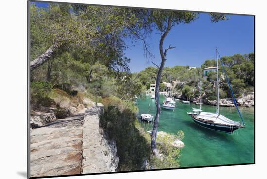 Bay of Cala Figuera, Majorca (Mallorca), Balearic Islands (Islas Baleares)-Markus Lange-Mounted Photographic Print