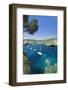 Bay of Cala Figuera, Majorca (Mallorca), Balearic Islands (Islas Baleares)-Markus Lange-Framed Photographic Print