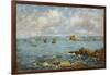 Bay of Douarnenez-Eugène Boudin-Framed Giclee Print