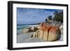 Bay of Fire, Voted One of the Most Beautiful Beaches in the World, Tasmania, Australia, Pacific-Michael Runkel-Framed Photographic Print