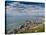 Bay of Gibraltar and Gibraltar Town from the Top of the Rock, Gibraltar, Europe-Giles Bracher-Stretched Canvas