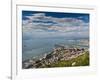 Bay of Gibraltar and Gibraltar Town from the Top of the Rock, Gibraltar, Europe-Giles Bracher-Framed Photographic Print