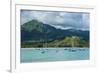 Bay of Hanalai on the Island of Kauai, Hawaii, United States of America, Pacific-Michael Runkel-Framed Photographic Print