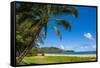 Bay of Hanalai on the Island of Kauai, Hawaii, United States of America, Pacific-Michael Runkel-Framed Stretched Canvas