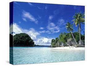 Bay of Honeymoon Island, World Heritage Site, Rock Islands, Palau-Stuart Westmoreland-Stretched Canvas