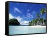 Bay of Honeymoon Island, World Heritage Site, Rock Islands, Palau-Stuart Westmoreland-Framed Stretched Canvas