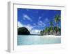 Bay of Honeymoon Island, World Heritage Site, Rock Islands, Palau-Stuart Westmoreland-Framed Premium Photographic Print