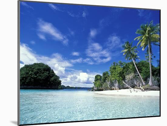 Bay of Honeymoon Island, World Heritage Site, Rock Islands, Palau-Stuart Westmoreland-Mounted Photographic Print