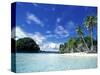 Bay of Honeymoon Island, World Heritage Site, Rock Islands, Palau-Stuart Westmoreland-Stretched Canvas