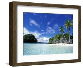 Bay of Honeymoon Island, World Heritage Site, Rock Islands, Palau-Stuart Westmoreland-Framed Photographic Print