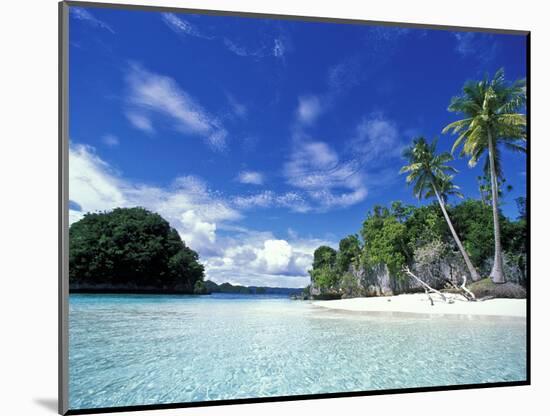 Bay of Honeymoon Island, World Heritage Site, Rock Islands, Palau-Stuart Westmoreland-Mounted Photographic Print