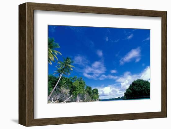 Bay of Honeymoon Island, World Heritage Site, Rock Islands, Palau-Stuart Westmoreland-Framed Photographic Print