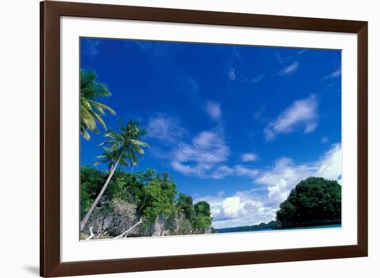 Bay of Honeymoon Island, World Heritage Site, Rock Islands, Palau-Stuart Westmoreland-Framed Photographic Print