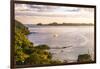 Bay of Islands at Sunrise, Seen from Russell, Northland Region, North Island, New Zealand, Pacific-Matthew Williams-Ellis-Framed Premium Photographic Print