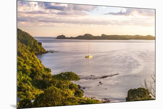 Bay of Islands at Sunrise, Seen from Russell, Northland Region, North Island, New Zealand, Pacific-Matthew Williams-Ellis-Mounted Premium Photographic Print