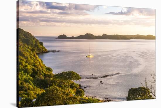 Bay of Islands at Sunrise, Seen from Russell, Northland Region, North Island, New Zealand, Pacific-Matthew Williams-Ellis-Stretched Canvas