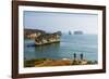 Bay of Islands Rock Formations Along the Great Ocean Road, Victoria, Australia, Pacific-Michael Runkel-Framed Photographic Print