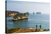 Bay of Islands Rock Formations Along the Great Ocean Road, Victoria, Australia, Pacific-Michael Runkel-Stretched Canvas