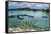 Bay of Kleine St. Michel in Curacao, ABC Islands, Netherlands Antilles, Caribbean, Central America-Michael Runkel-Framed Stretched Canvas