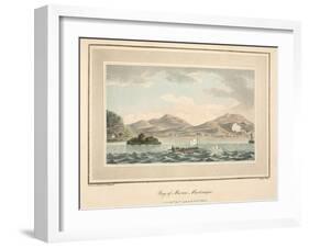 Bay of Maran, Martinique, Illustration from 'An Account of the Campaign in the West Indies' by…-Cooper Willyams-Framed Giclee Print