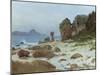 Bay of Monterey-Albert Bierstadt-Mounted Giclee Print