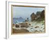 Bay of Monterey-Albert Bierstadt-Framed Giclee Print