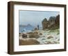 Bay of Monterey-Albert Bierstadt-Framed Giclee Print